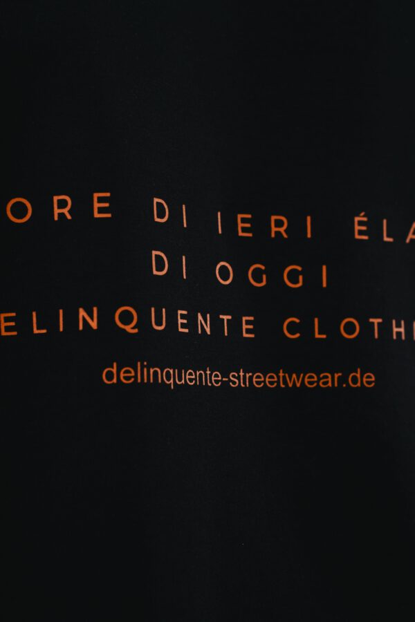 DELINQUENTE BlackXOrange