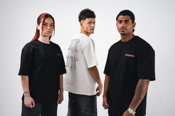 390g Oversize T-Shirt von Delinquente Streetwear